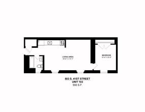 503 S 41st Street in Philadelphia, PA - Foto de edificio - Building Photo