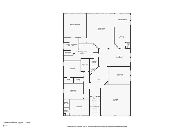 3039 Hidden Meadow in Seguin, TX - Foto de edificio - Building Photo