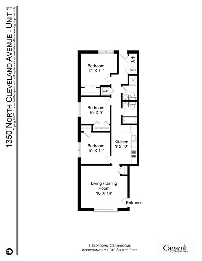 1352 N Cleveland Ave in Chicago, IL - Building Photo - Building Photo