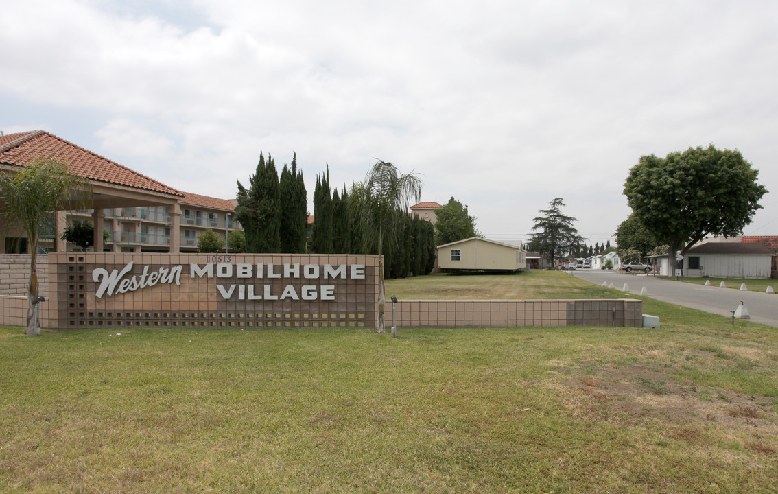 Western Mobile Home Village in Riverside, CA - Building Photo