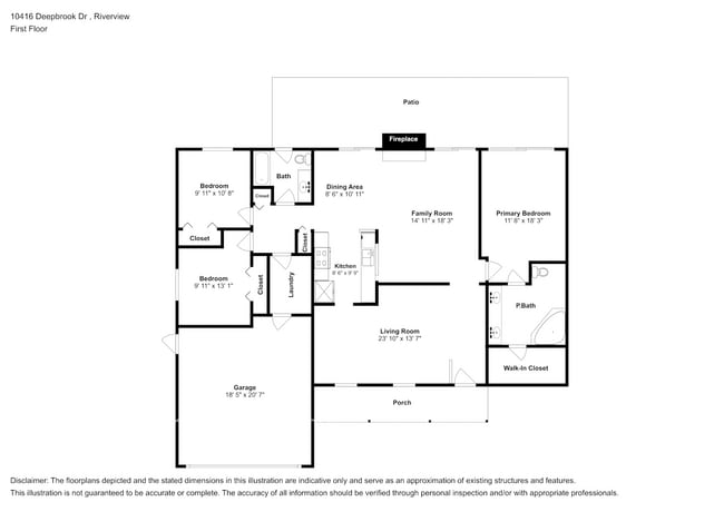 10416 Deepbrook Dr in Riverview, FL - Building Photo - Building Photo