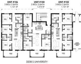 3208 S University Dr in Fort Worth, TX - Building Photo - Building Photo