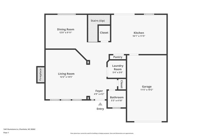 1441 Rumstone Ln in Charlotte, NC - Foto de edificio - Building Photo