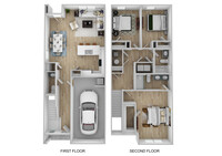 Arboretum at Brunswick Village in Leland, NC - Foto de edificio - Floor Plan