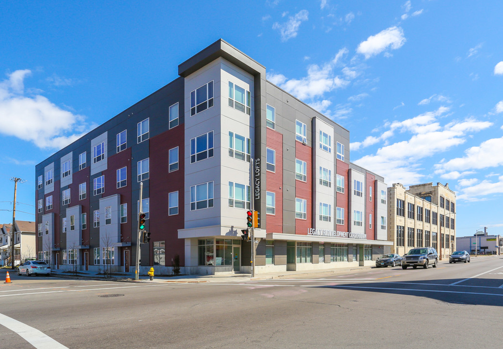 Legacy Lofts at the Blommer Ice Cream Factory in Milwaukee, WI - Building Photo