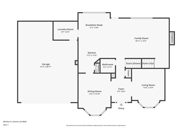 803 Alta Ct in Lithonia, GA - Foto de edificio - Building Photo