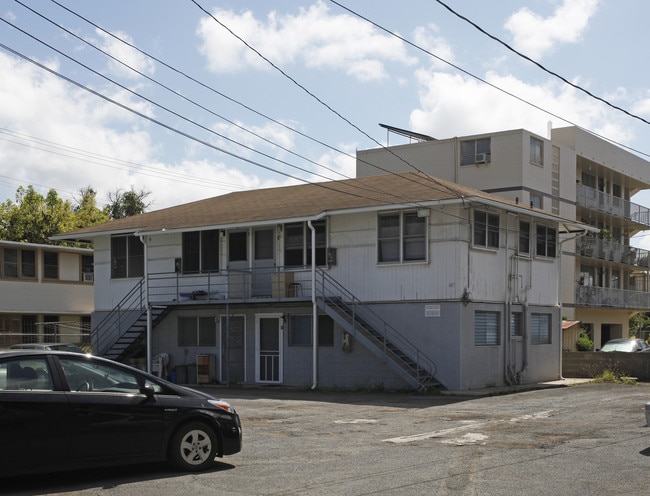 637-647 Coolidge St in Honolulu, HI - Foto de edificio - Building Photo