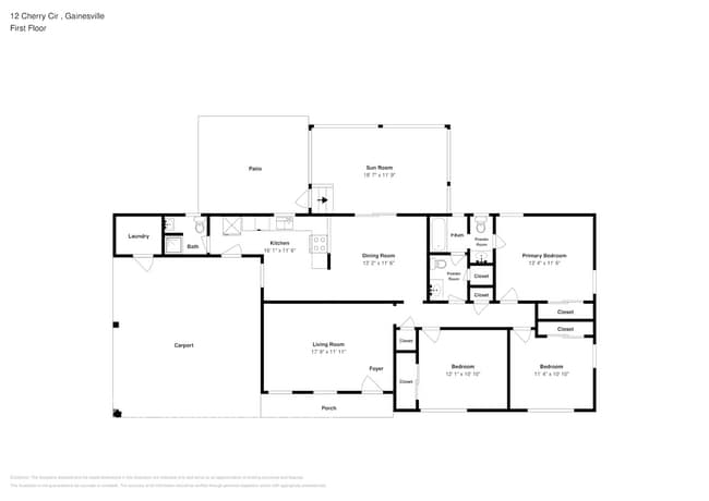 12 Cherry Cir in Gainesville, GA - Foto de edificio - Building Photo