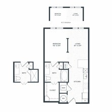 Aura Northline in Plano, TX - Foto de edificio - Floor Plan
