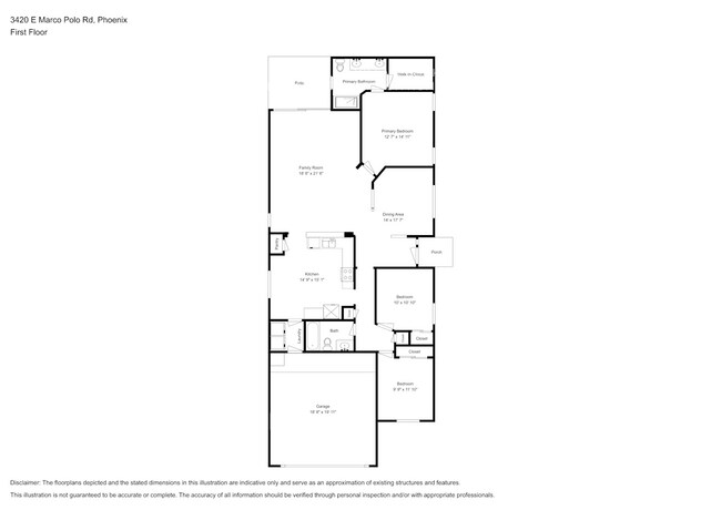 3420 E Marco Polo Rd in Phoenix, AZ - Foto de edificio - Building Photo