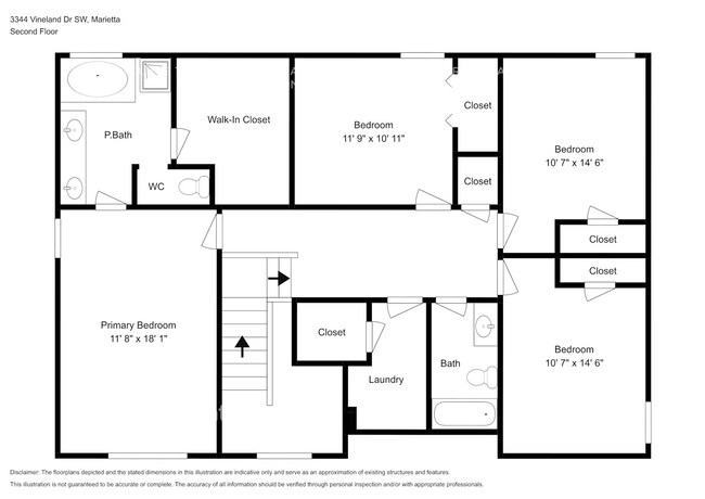 3344 Vineland Dr SW, Unit A in Marietta, GA - Building Photo - Building Photo