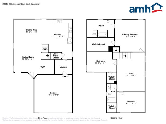 20313 46th Ave Ct E in Spanaway, WA - Foto de edificio - Building Photo