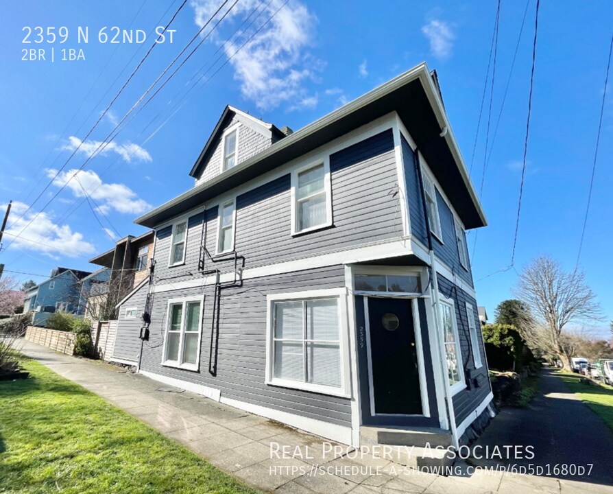 2359 N 62nd St in Seattle, WA - Building Photo