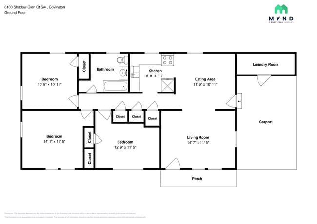 6100 Shadow Glen Ct SW in Covington, GA - Foto de edificio - Building Photo
