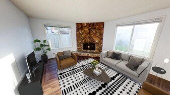 Open & spacious Beaverton duplex with fenc in Beaverton, OR - Building Photo