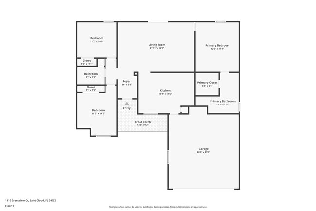 1110 Creekview Ct in St. Cloud, FL - Building Photo - Building Photo