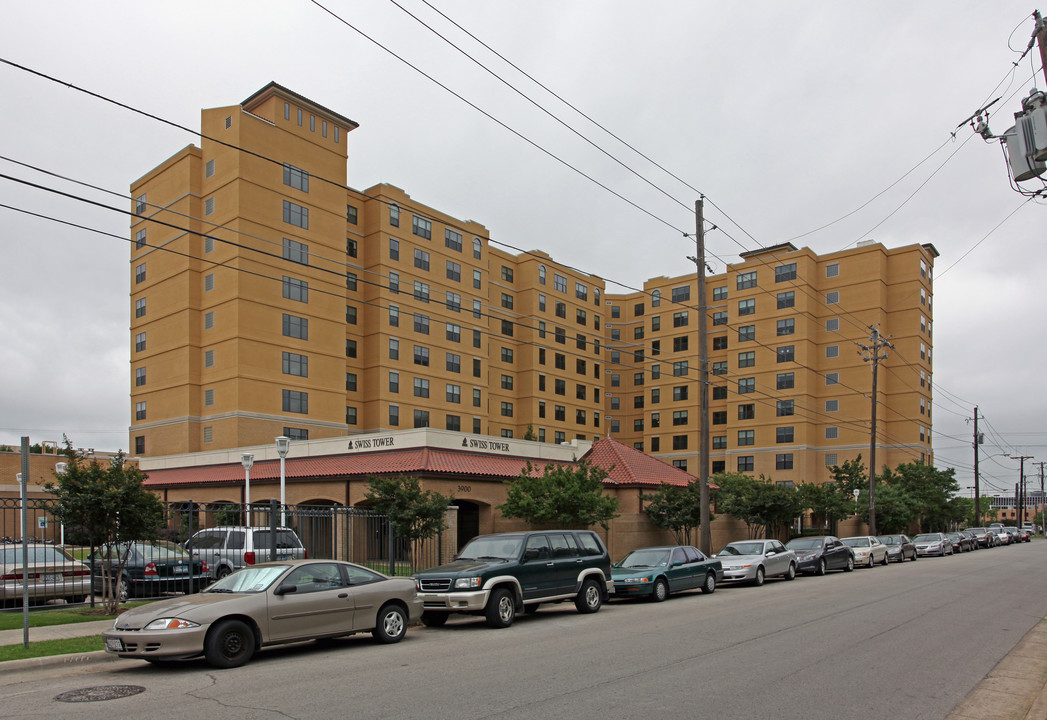 Swiss Tower in Dallas, TX - Building Photo