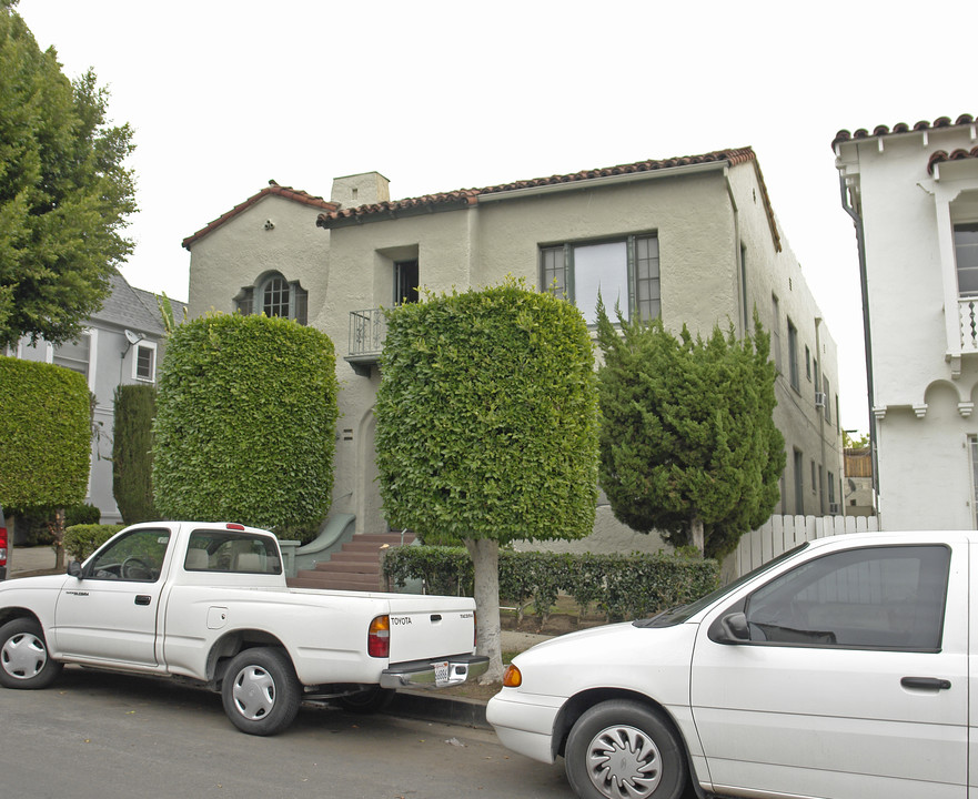 454 N Orange Grove Ave in Los Angeles, CA - Foto de edificio