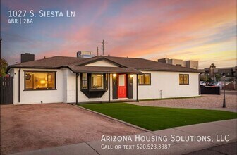 1027 S Siesta Ln in Tempe, AZ - Building Photo - Building Photo