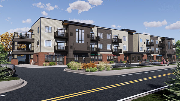 Riverside Flats of Melrose in Melrose, MN - Foto de edificio