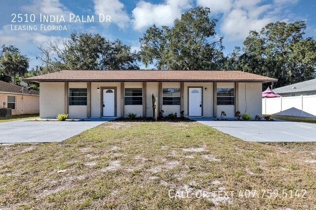 property at 2510 India Palm Dr