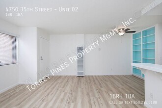 4750 35th St in San Diego, CA - Building Photo - Building Photo