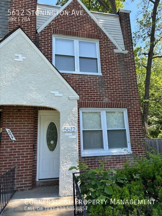 5612 Stonington Ave in Baltimore, MD - Foto de edificio