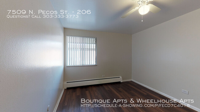 7509 N Pecos St-Unit -206 in Denver, CO - Foto de edificio - Building Photo