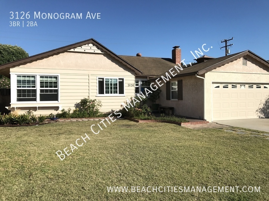 3126 Monogram Ave in Long Beach, CA - Foto de edificio