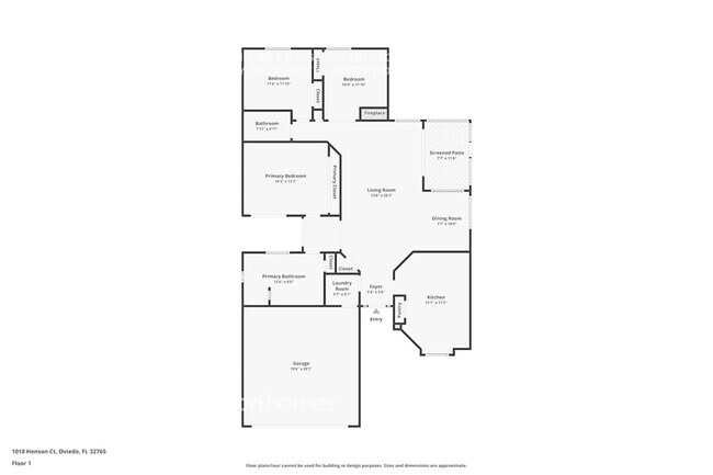 1018 Henson Ct in Oviedo, FL - Foto de edificio - Building Photo