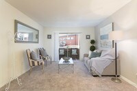 Living Room - Harbor Beach Apartments in Orlando, Florida