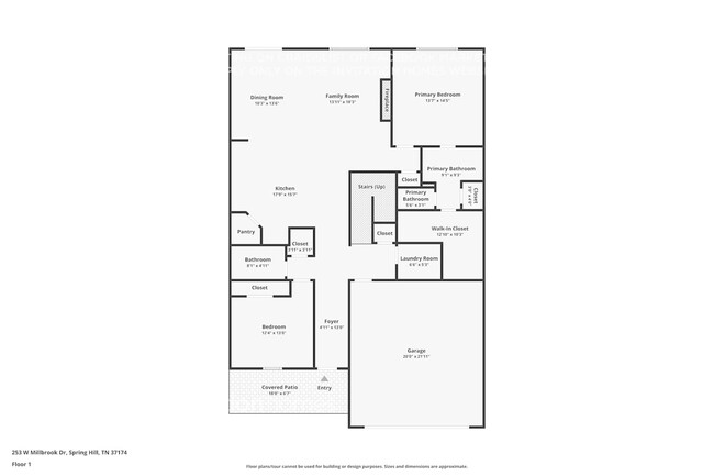 253 W Millbrook Dr in Spring Hill, TN - Foto de edificio - Building Photo