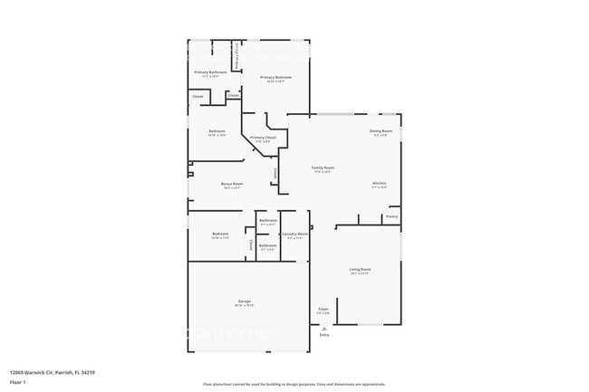 12069 Warwick Cir in Parrish, FL - Building Photo - Building Photo