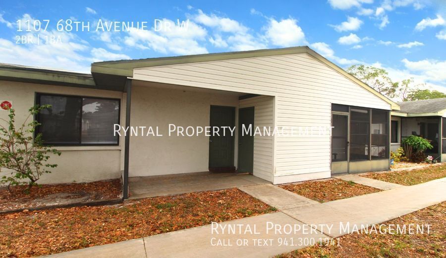 1107 68th Ave Dr W in Bradenton, FL - Building Photo