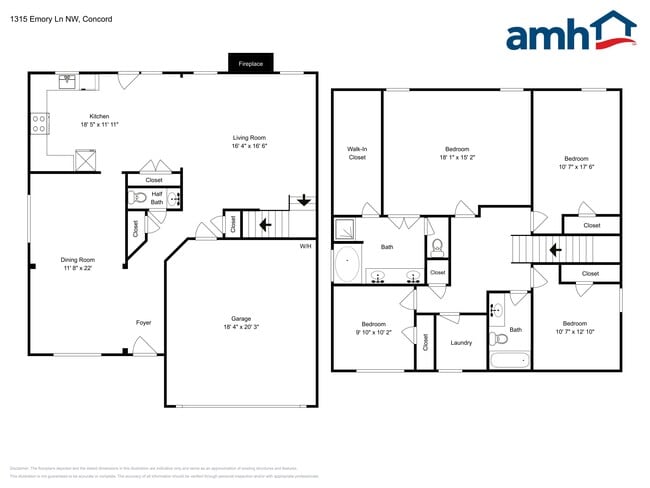 1315 Emory Ln NW in Concord, NC - Building Photo - Building Photo