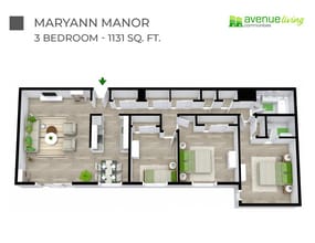 Mary Ann Manor in Edmonton, AB - Building Photo - Floor Plan