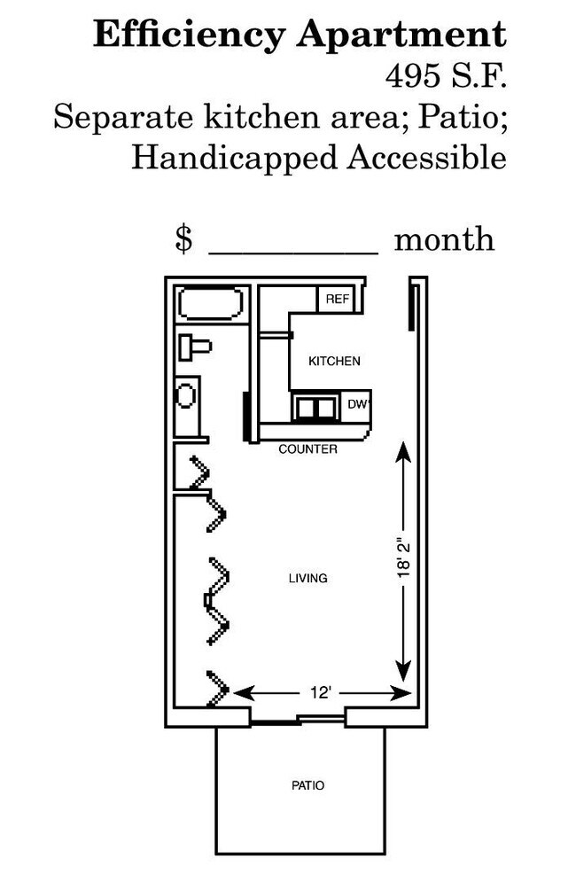 Cedar Glen Apartments (Phase I and II) in Cross Plains, WI - Building Photo - Floor Plan