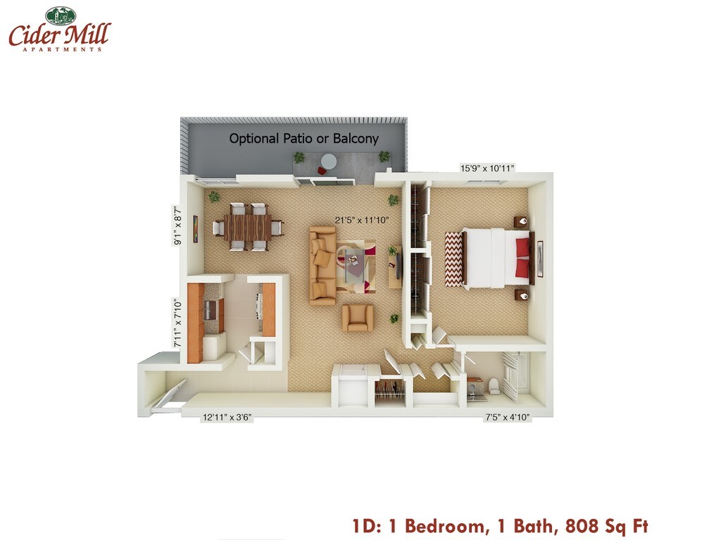 Cider Mill Apartments in Gaithersburg, MD
