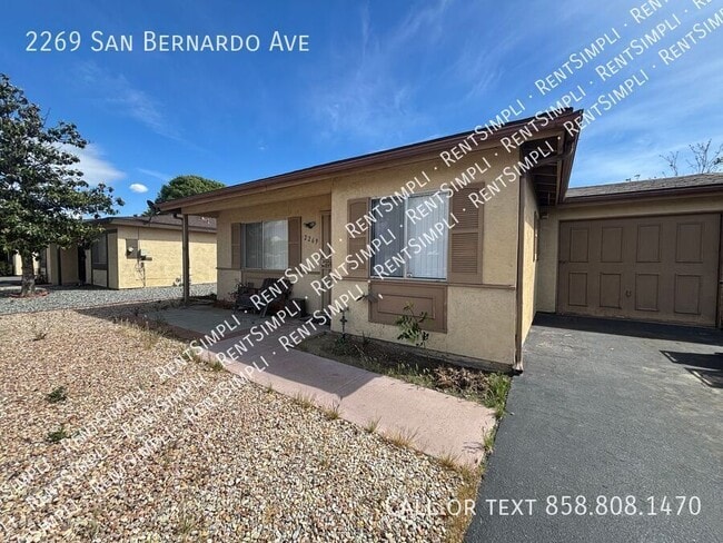 property at 2269 San Bernardo Ave