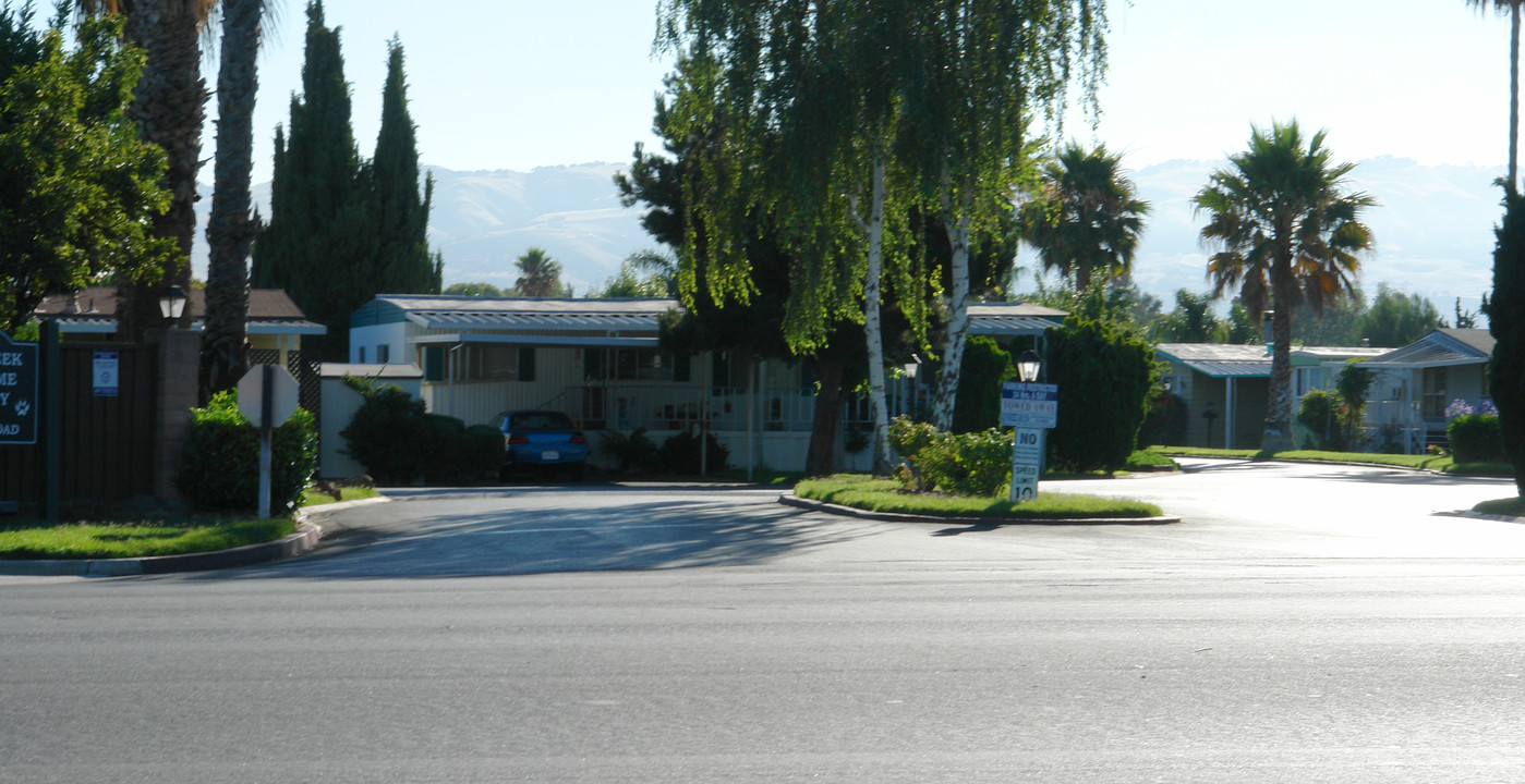 Coyote Creek Mobile Home Park in San Jose, CA - Building Photo