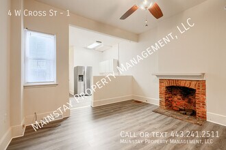 4 W Cross St in Baltimore, MD - Building Photo - Building Photo