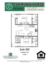 Elk Run Village in Cannon Beach, OR - Building Photo - Floor Plan