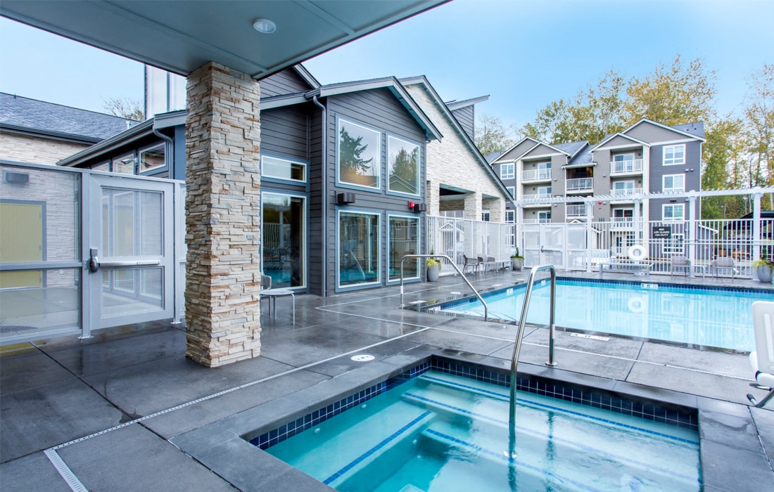 Madison Way in Lynnwood, WA - Foto de edificio