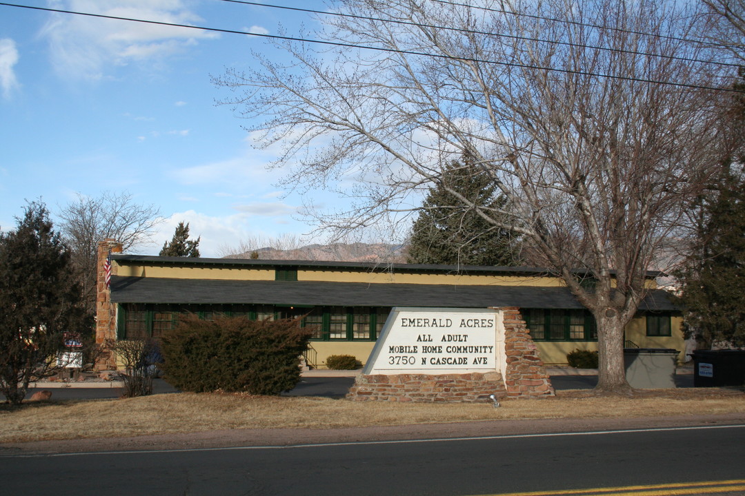 Emerald Acres Mobile Home Park in Colorado Springs, CO - Building Photo