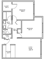 Hillview Apartments in Los Angeles, CA - Building Photo - Floor Plan