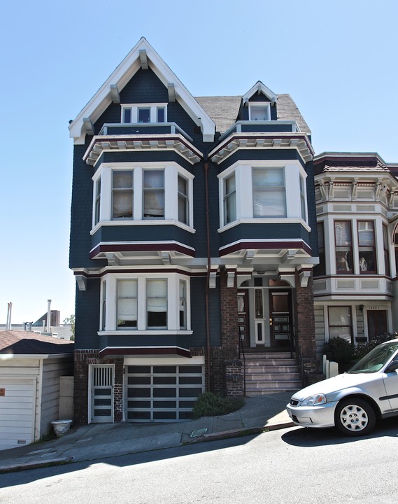 1410-1412 Willard St in San Francisco, CA - Foto de edificio