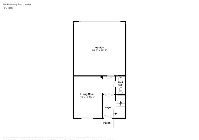 806 University Blvd in Jupiter, FL - Foto de edificio - Building Photo