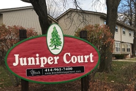 Juniper Court Apartments in Milwaukee, WI - Building Photo