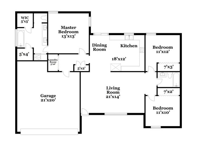 3915 Woodland Dr in Horn Lake, MS - Foto de edificio - Building Photo
