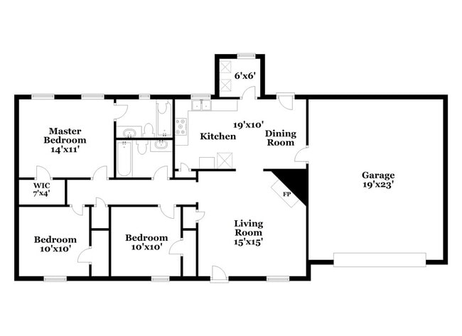 1329 Annesdale Dr in Southaven, MS - Foto de edificio - Building Photo